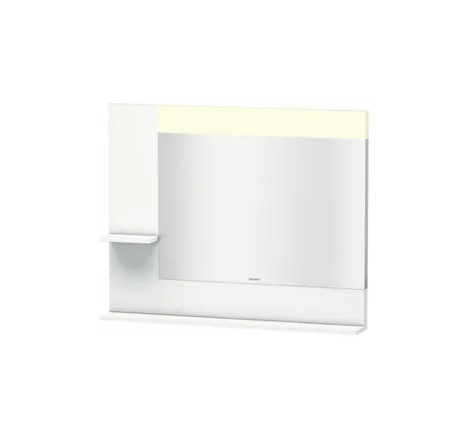 Specchio Vero con ripiani laterali a sinistra e in basso, 7312, 1000mm, Colore (anteriore/...