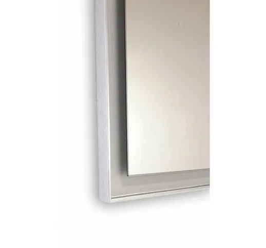 Specchio personalizzato su misura con cornice scavata > fino a 100 cm > fino a 70 cm