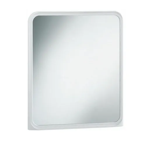 Specchio rettangolare mod. vela bianco cm 60 x 70