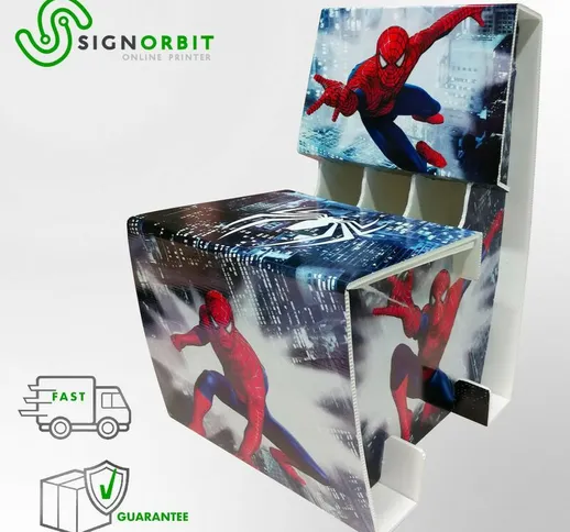 Studio Design - Spiderman - Poltroncina Bimbo - misura 30 x 39 x 51 cm di altezza