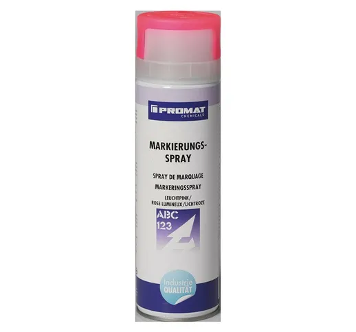 Spray per marcatura rosa brillante Bomboletta spray da 500 ml PROMAT CHEMICALS (Per 6)