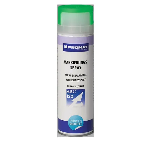 Spray per marcatura verde Bomboletta spray da 500 ml PROMAT CHEMICALS (Per 6)