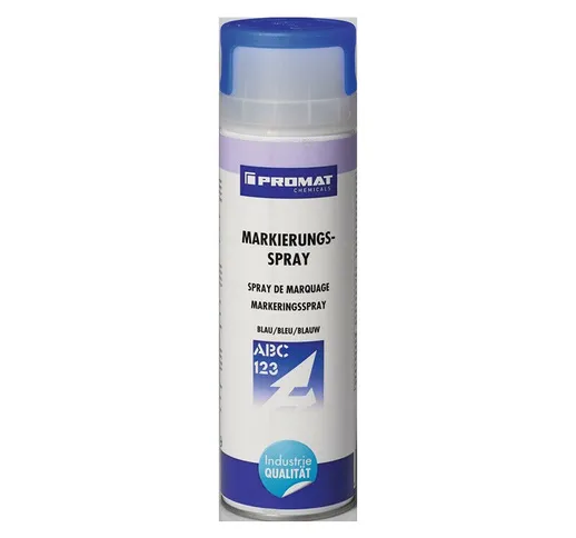 Spray per marcatura blu Bomboletta spray da 500 ml PROMAT CHEMICALS (Per 6)