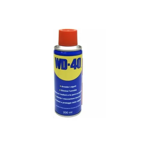 spray sbloccante lubrificante 200 ml bomboletta olio anticorrosivo - Wd-40