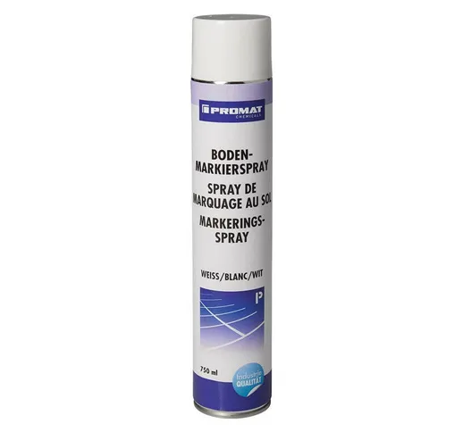 Spray segnapavimenti Bomboletta spray bianca da 750 ml PROMAT CHEMICALS (Per 6)