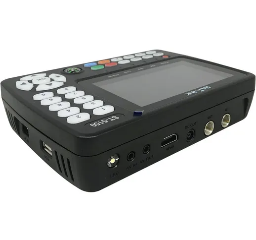 ST-5150 DVB-S2/T2/C COMBO HD Satellite TV Signal Finder Misuratore di segnale portatile di...