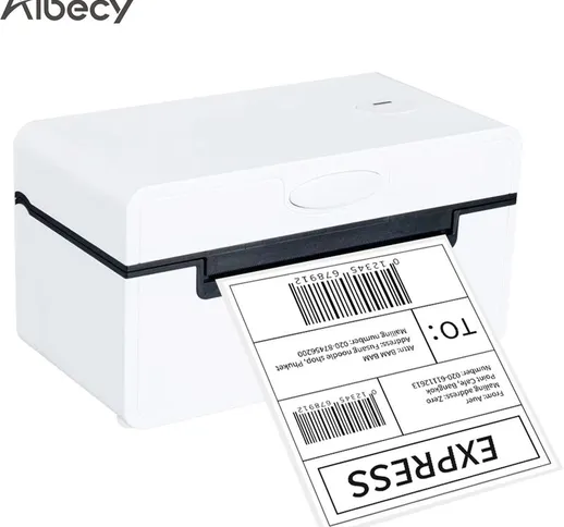 Stampante termica per etichette desktop Aibecy per pacchetto di spedizione 4x6 All in One...
