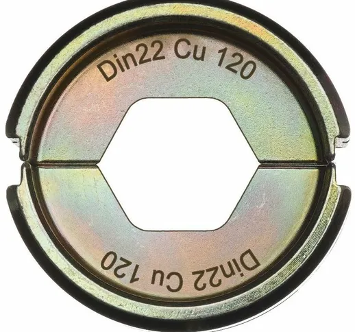 Stampo per crimpatura  DIN22 Cu - 150 mm - 4932451751