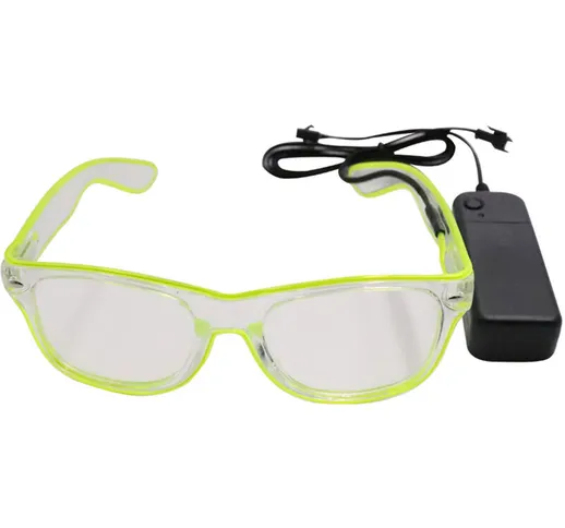 Asupermall - YJ004 standard LED Ray-Ban occhiali telaio 10 di colore bianco e nero opziona...