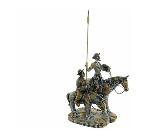Statua Decorativa Don Quijote Resina (22 x 15 x 23 cm) - Dkd Home Decor