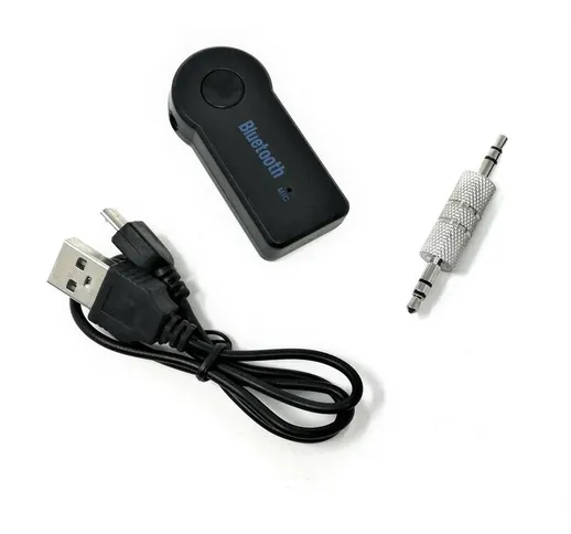 Stereo Bluetooth 3.0 + EDR Auto Adattatore Jack Da 3,5 Mm Ricevitore Aux Audio