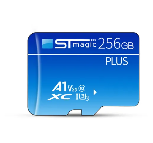STMAGIC CLASS C10 Scheda TF Scheda di memoria da 256 GB Max 90 MB/S Micro scheda Accessori...
