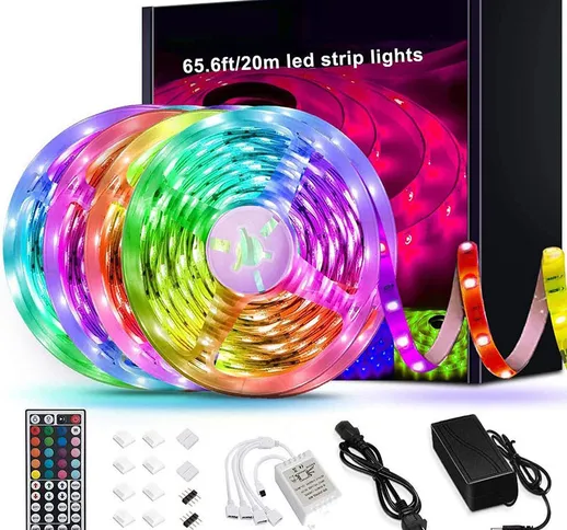 Strisce LED, strisce RGB, pulsanti telecomando IR, impermeabile IP65 per decorazioni lumin...