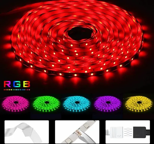 Strisce LED,Strisce di Luce 6M con Controller Bluetooth,Sincronizzazione Musica,Telecomand...