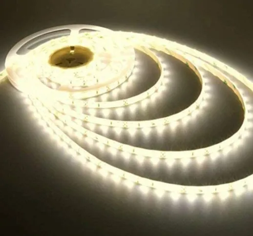 Eglemtek - Striscia LED 5M Flessibile 6000k 500 W Luci 300 Led Ad Alta Luminosità Per Deco...