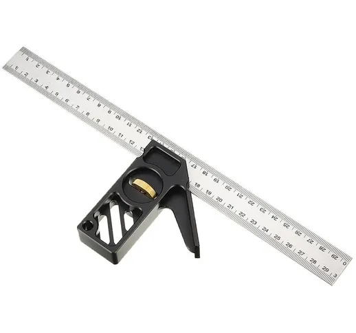 Qersta - Strumento di misurazione per carpentiere con angolo regolabile da 45-90 gradi in...