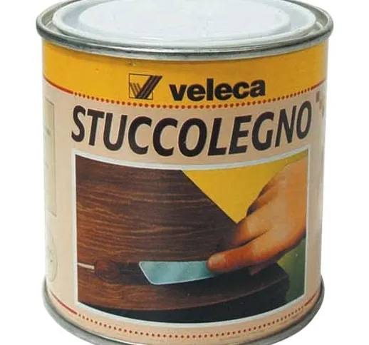 Veleca - Stucco in Pasta per Legno colore Noce Scuro 250 gr