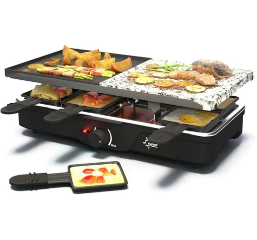  RAC-8212 8person(s) 1400W Black raclette grill - raclette grills (1400 W, 220-240, 460 mm...