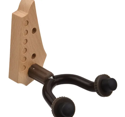 Supporto da parete per chitarra in legno di faggio Supporto per gancio da parete Supporto...