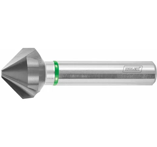 Holex - Svasatore conico di precisione Pro Steel con passo irregolare e 3 superfici di ser...
