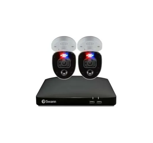 Security 4K Enforcer CCTV System Videocamera Sorveglianza - 