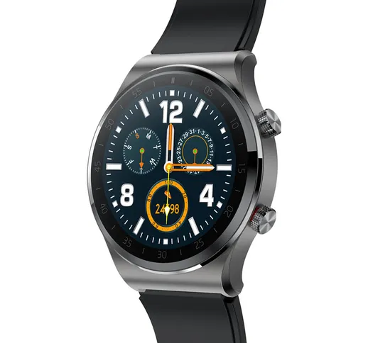 T41 Smart Watch Schermo full-touch a cerchio intero da 1,3 pollici BT5.0+3.0 BT Call IP67...