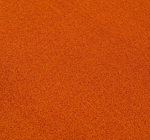 Jadorel - Tapete de sala 120x120 rondcm Arancione - Orange