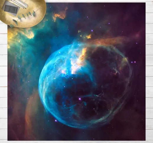 Micasia - Tappeti in vinile - Foto nasa Bubble Nebula - Quadrato 1:1 Dimensione HxL: 60cm...