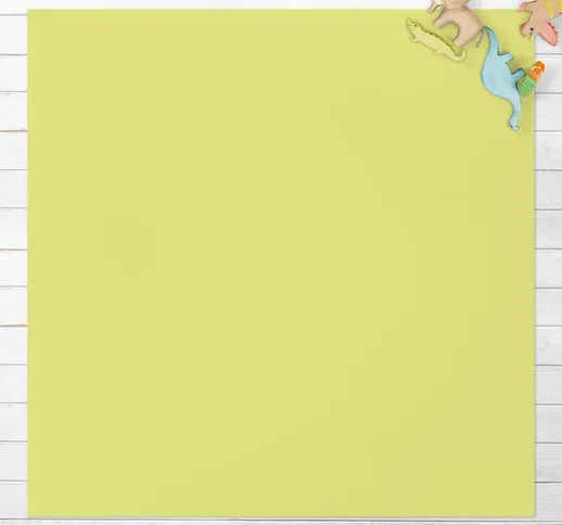 Micasia - Tappeti in vinile - Verde pastello - Quadrato 1:1 Dimensione HxL: 80cm x 80cm