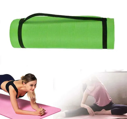 Tappetino da ginnastica DayPlus, extra spesso, 1,5 cm, tappetino yoga, tappetino Pilates,...
