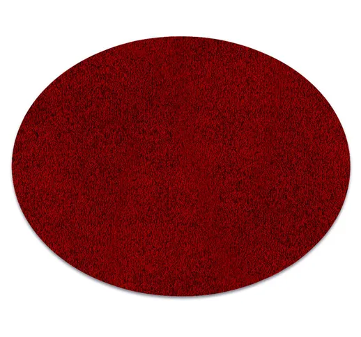 TAPPETO cerchio ETON rosso Toni rosso rotondo 150 cm