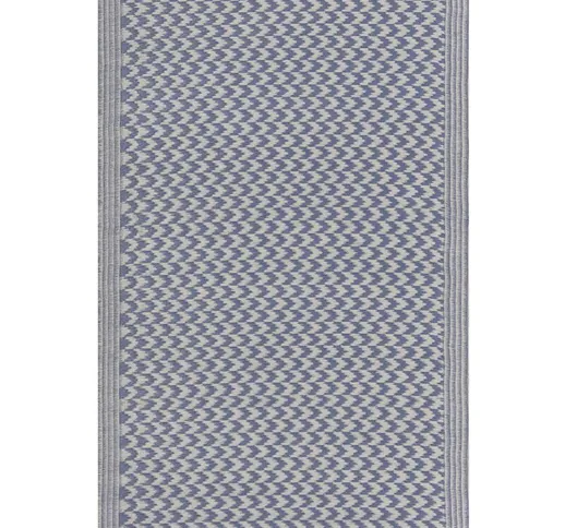 Beliani - Tappeto per Esterni in Materiale Sintetico Blu Rettangolare 60 x 90 cm Mango - B...