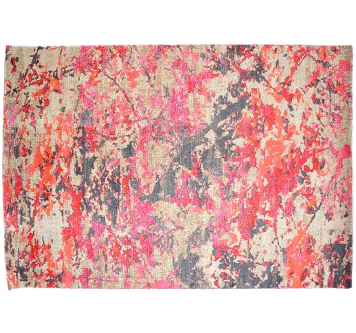 Miliboo - Tappeto interno esterno multicolore 150 x 220 cm anouchka - Rosso