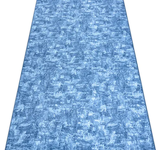 Tappeto - moquette solid blu 70 calcestruzzo blue 170x230 cm