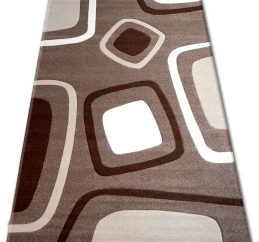 Tappeto PILLY 7856 - mocca/cacao Toni marrone 140x190 cm