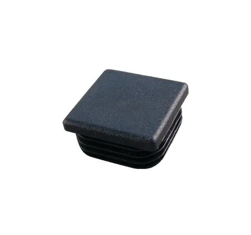 Tappo in plastica quadrato 50MM nero Fortaps 15-50X50