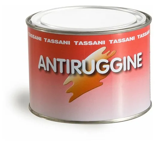 Vernice Antiruggine Grigia 500 ml - Tassani