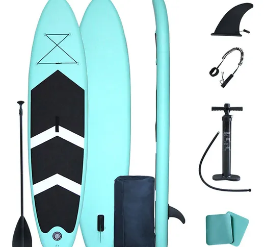 Happyshopping - Tavola da surf gonfiabile Stand Up Paddle Board leggera con borsa per il t...