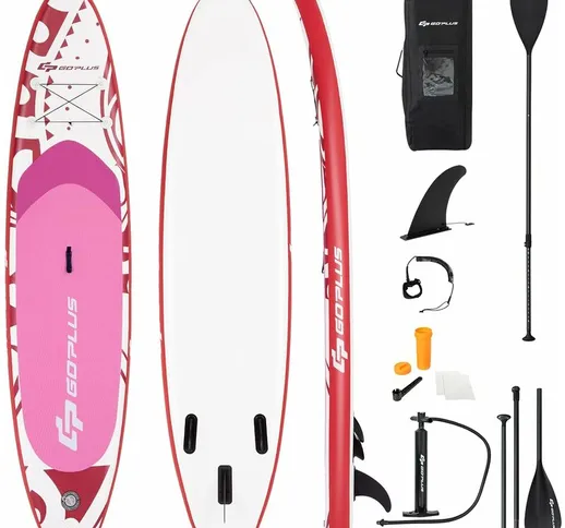 Tavola Gonfiabile da Paddle, Tavola da SUP, Surf Board Gonfiabile con Accessori Completo,...