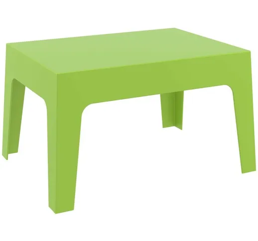 Tavolino da appoggio BOX 70 x 50 cm verde