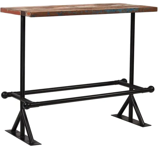  - Tavolino da Bar in Massello di Recupero Multicolore vari dimensioni dimensioni : 120x60...