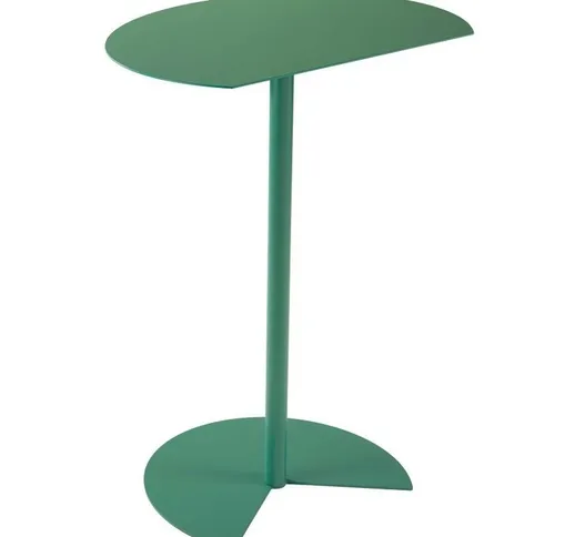 Tavolino in metallo per esterni - Way Sofa 90 | CANAPA RAL 7044