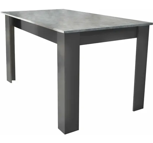 Milani Home - tavolo da pranzo allungabile in legno di design per sala da pranzo 140/180 x...
