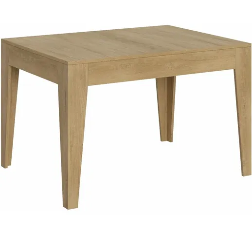 Itamoby - Tavolo Lecco allungabile in legno per sala da pranzo -Allungabile fino a 180 cm...