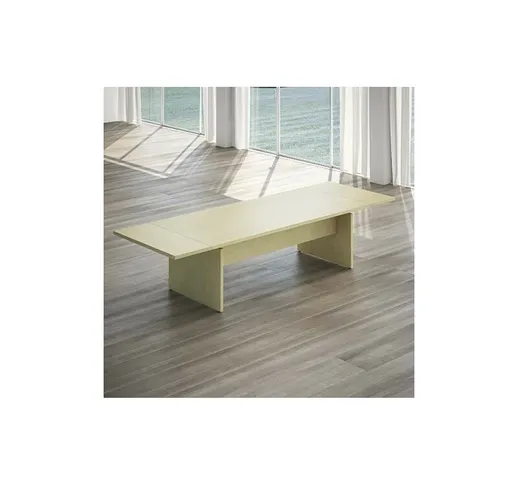 Joyshop - Tavolo riunione Giano Wood Dimensione 330x110 cm | Acero