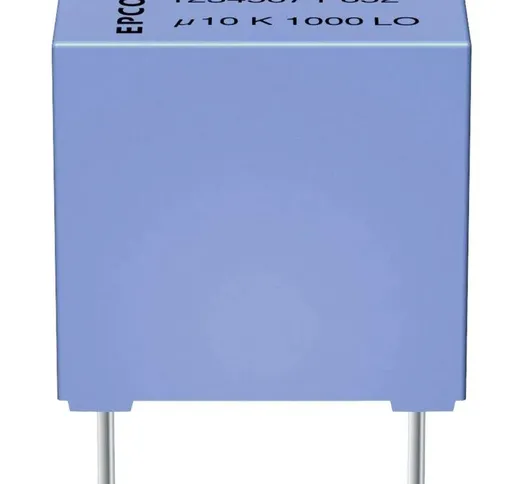  - B32654A6105J000 1 pz. Condensatore a film 1000 nF 630 v/dc, 250 v/ac 5 % 27.50 mm (l x...