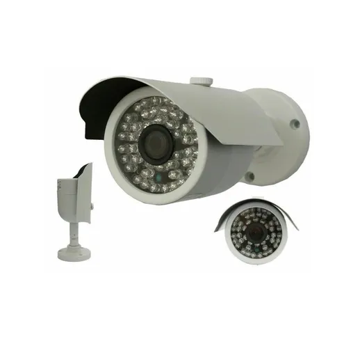 Telecamera Camera Ahd 1080P Videosorveglianza 48Led Ir 3.0 Mp 3.6Mm