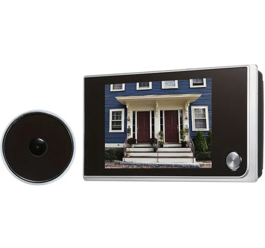 Asupermall - Telecamera digitale per porta Schermo LCD a colori da 35 pollici Visualizzato...