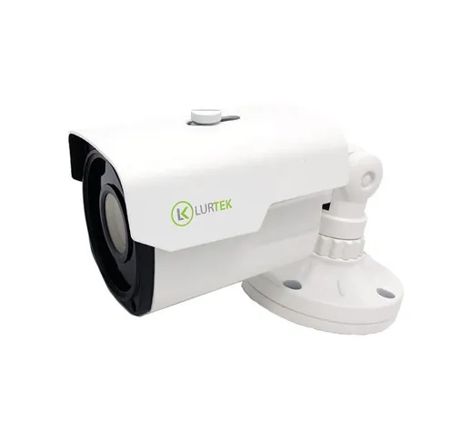 Lurtek - Telecamera ip bullet 5 mpx varifocale visione notturna 90 metri