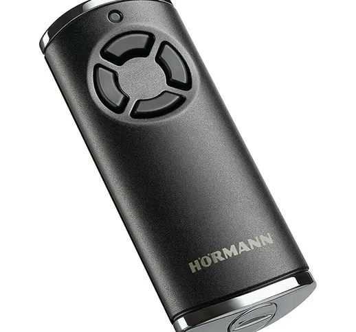Elecomando originale Hormann HS4-868-BS Nero, BiSecur a 4 canali 868,3 Mhz